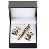 Men's Gift Set Tie clip and exquisite Cufflinks