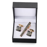 Men's Gift Set Tie clip and exquisite Cufflinks