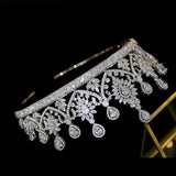 Swarovski Crystal Crown Tiara - Merna