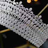 Swarovski Crystal Crown Tiara - Tanya