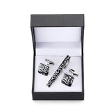 Men's Gift Set Tie clip and exquisite Cufflinks