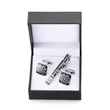 Men's Gift Set Tie clip and exquisite Cufflinks