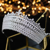 Swarovski Crystal Crown Tiara - Tanya