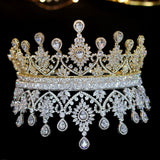 Swarovski Crystal Crown Tiara - Merna