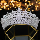Swarovski Crystal Crown Tiara - Tanya