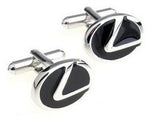 Men's Car Emblem logo Cufflinks