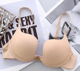 U Plunge Half Cup Brassiere Underwear Push Up
