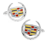 Men's Car Emblem logo Cufflinks