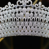 Swarovski Crystal Crown Tiara - Tanya
