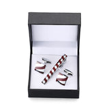 Men's Gift Set Tie clip and exquisite Cufflinks