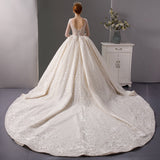 Luxury Beading Bridal Ball Gown Dress
