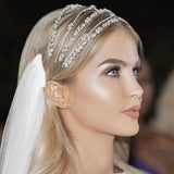 Swarovski Crystal Wedding Head band - Yessica