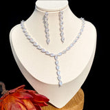 Swarovski Tear Drop Design Jewelry set