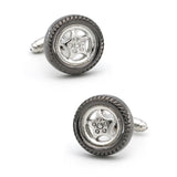 Men's Car Emblem logo Cufflinks