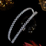 Swarovski Crystal Headband Headpiece-Lily