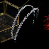 Swarovski Crystal Headband Headpiece-Lily