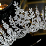 Swarovski Crystal Wedding Crown Tiara- Jessie
