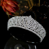Swarovski Crystal Wedding Head Crown tiara - Maryanne