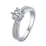 2 CTW VVS1 Brilliant cut Moissanite Diamond Wedding or Engagement Ring