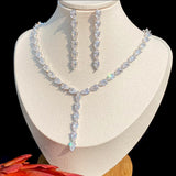Swarovski Tear Drop Design Jewelry set