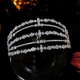 Swarovski Crystal Wedding Head band - Yessica