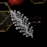 Swarovski Crystal Wedding Hair Accessories hair piece -Sona