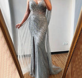 Luxury Sexy Split Evening Dress