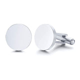 Personalized Man Cufflinks Stainless Steel