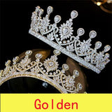 Swarovski Crystal Crown Tiara - Merna