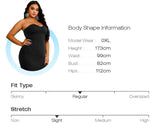 Sexy Curvy Plus Size One Shoulder Sleeveless Sequins Evening Dress