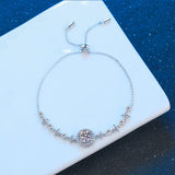 GRA Moissanite Diamond Bracelet D Color VVS Moissanite