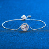 GRA Moissanite Diamond Bracelet D Color VVS Moissanite