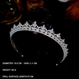Luxurious Handmade Wedding Crown - Regina