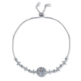 GRA Moissanite Diamond Bracelet D Color VVS Moissanite