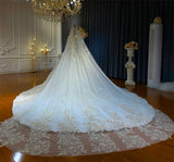 Elegant Heavy Beaded/Crystal Ball Gown