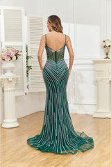 NEW Elegant hand beaded Evening gown NR24047