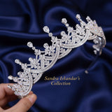 Swarovski elements- Crystal Crown-Tiara  Annalisa