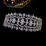 Swarovski Elements- Wedding Crystal Headband/ Handmade Hairband