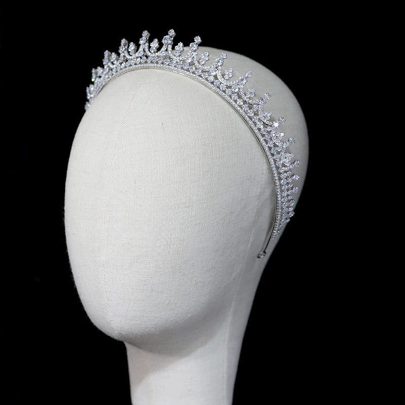 Luxurious Handmade Wedding Crown - Mary