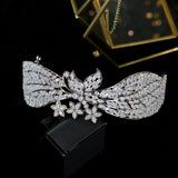 Dubai Inspired Butterfly Headband Swarovski Crystal -Emery
