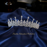 Swarovski elements- Crystal Crown-Tiara  Annalisa