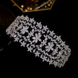 Swarovski Elements- Wedding Crystal Headband/ Handmade Hairband