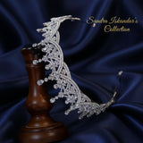 Swarovski elements- Crystal Crown-Tiara  Annalisa
