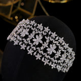 Swarovski Elements- Wedding Crystal Headband/ Handmade Hairband