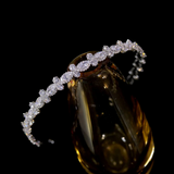 Elegant Hand-made Bridal Head Band Swarovski crystals- Dianna