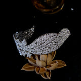 Dubai Inspired Butterfly Headband Swarovski Crystal -Emery