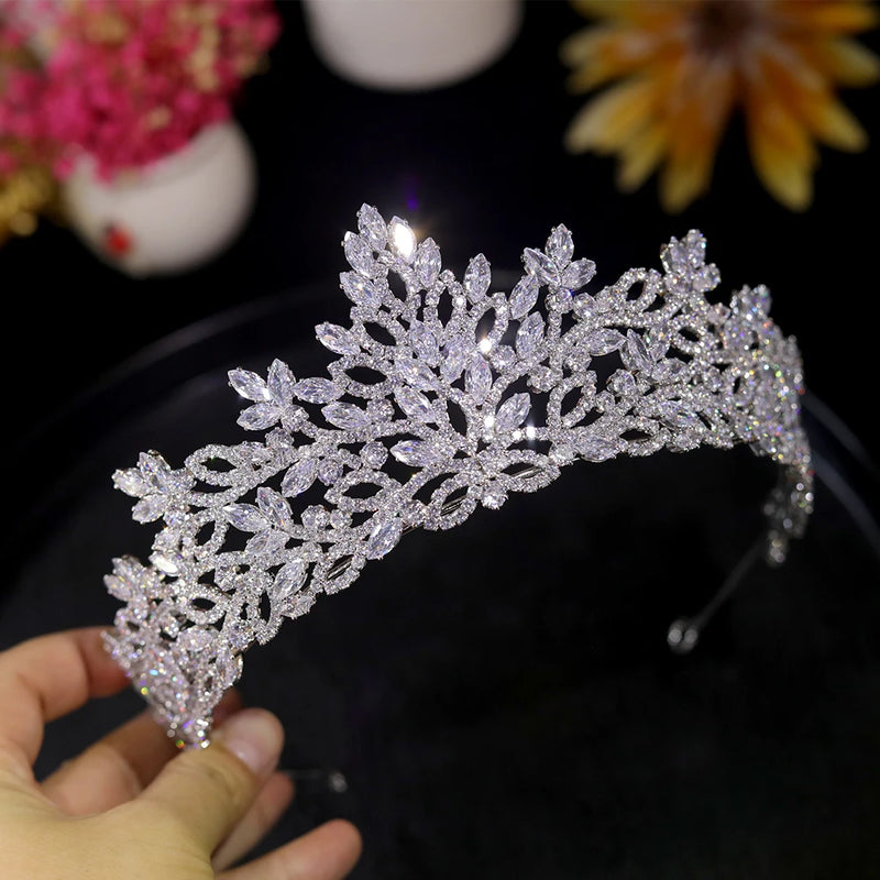 Crystal Wedding Crown -Tiare- plant