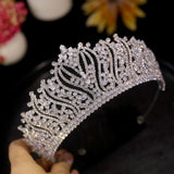 Swarovski Elements Crystal Bridal Crown- Janine