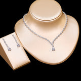 Swarovski Crystal Necklace and Earring set