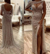 Luxury Sexy Split Evening Dress